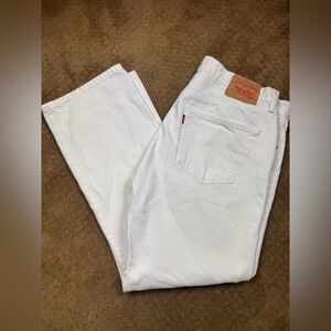 501 “Levi’s” white men’s jeans